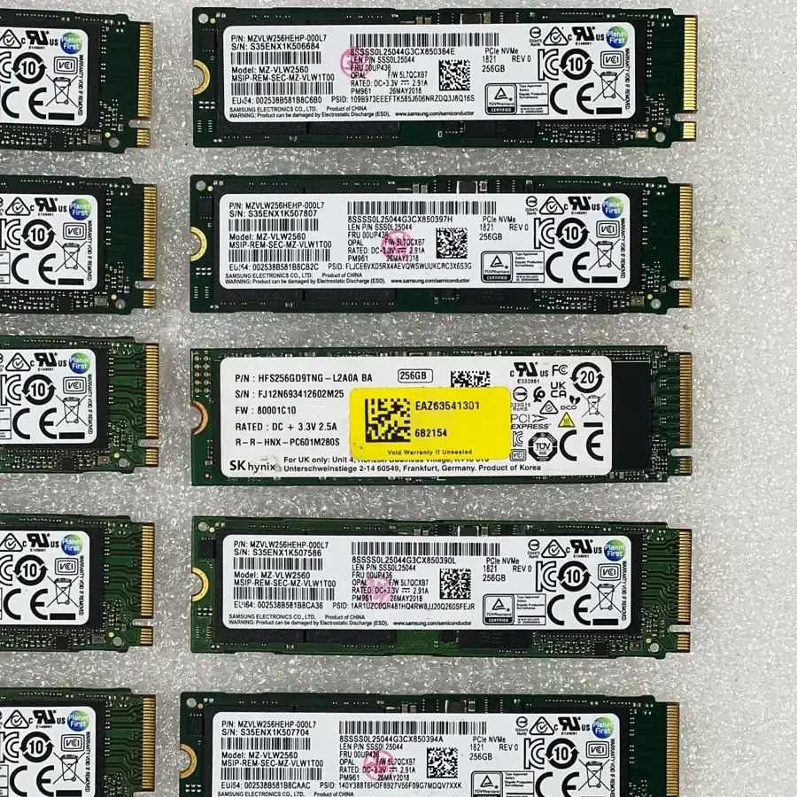 M.2 NVMe 256gb