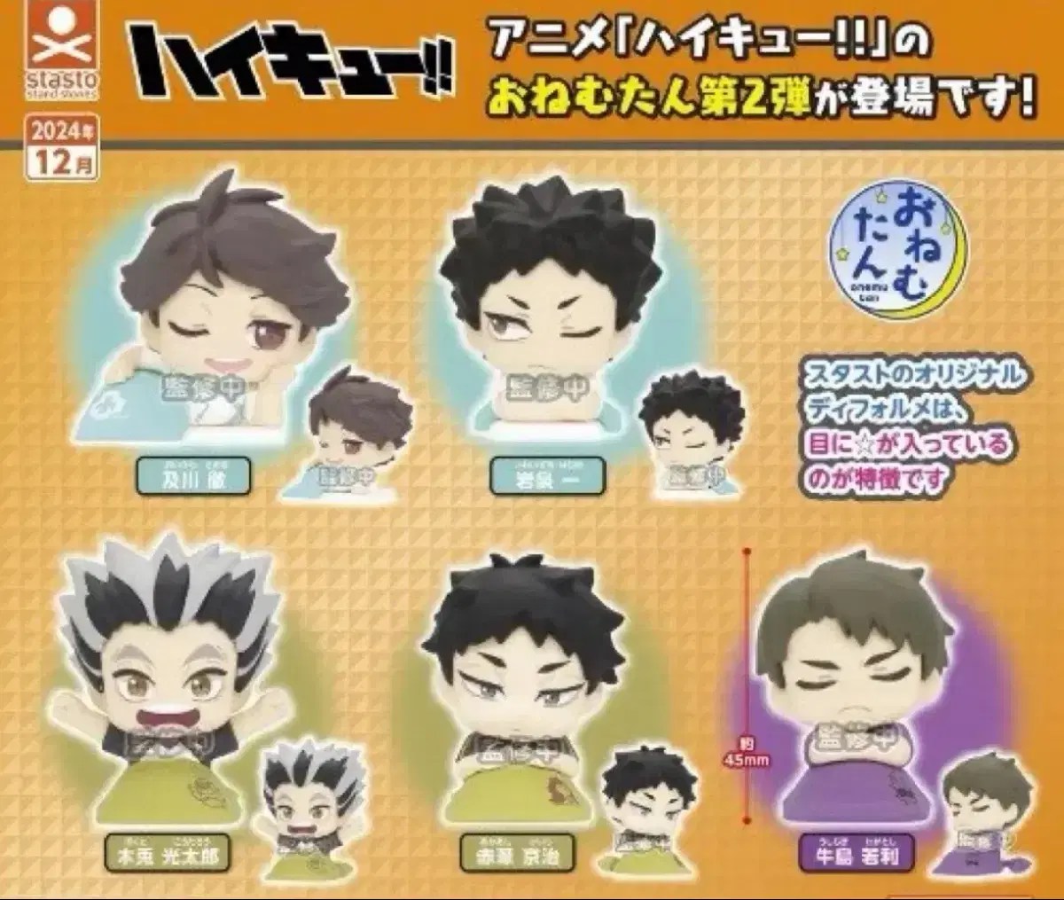 Akaashi / Iwazumi Gacha Figures