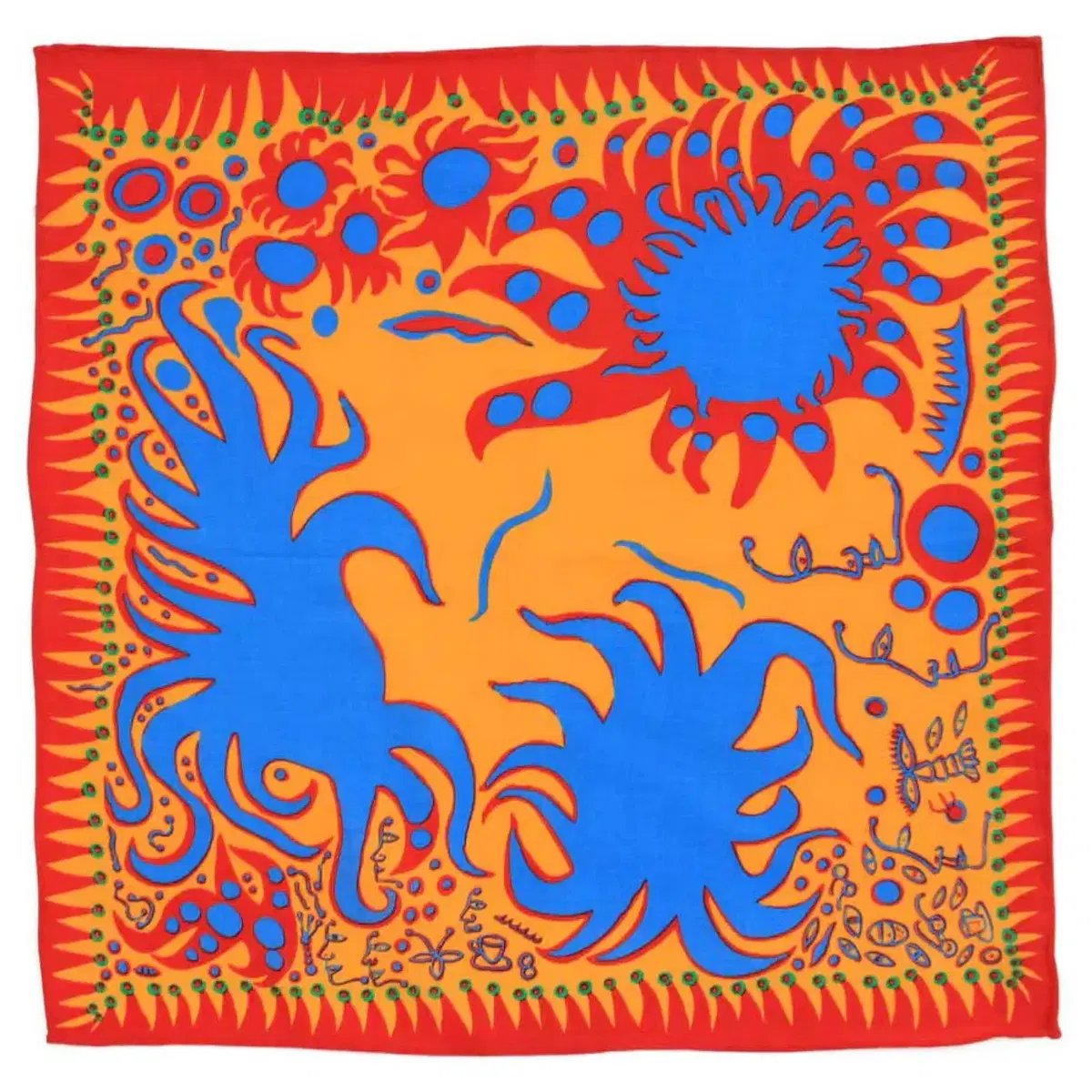 야요이 쿠사마 손수건 Kusama Yayoi handkerchief