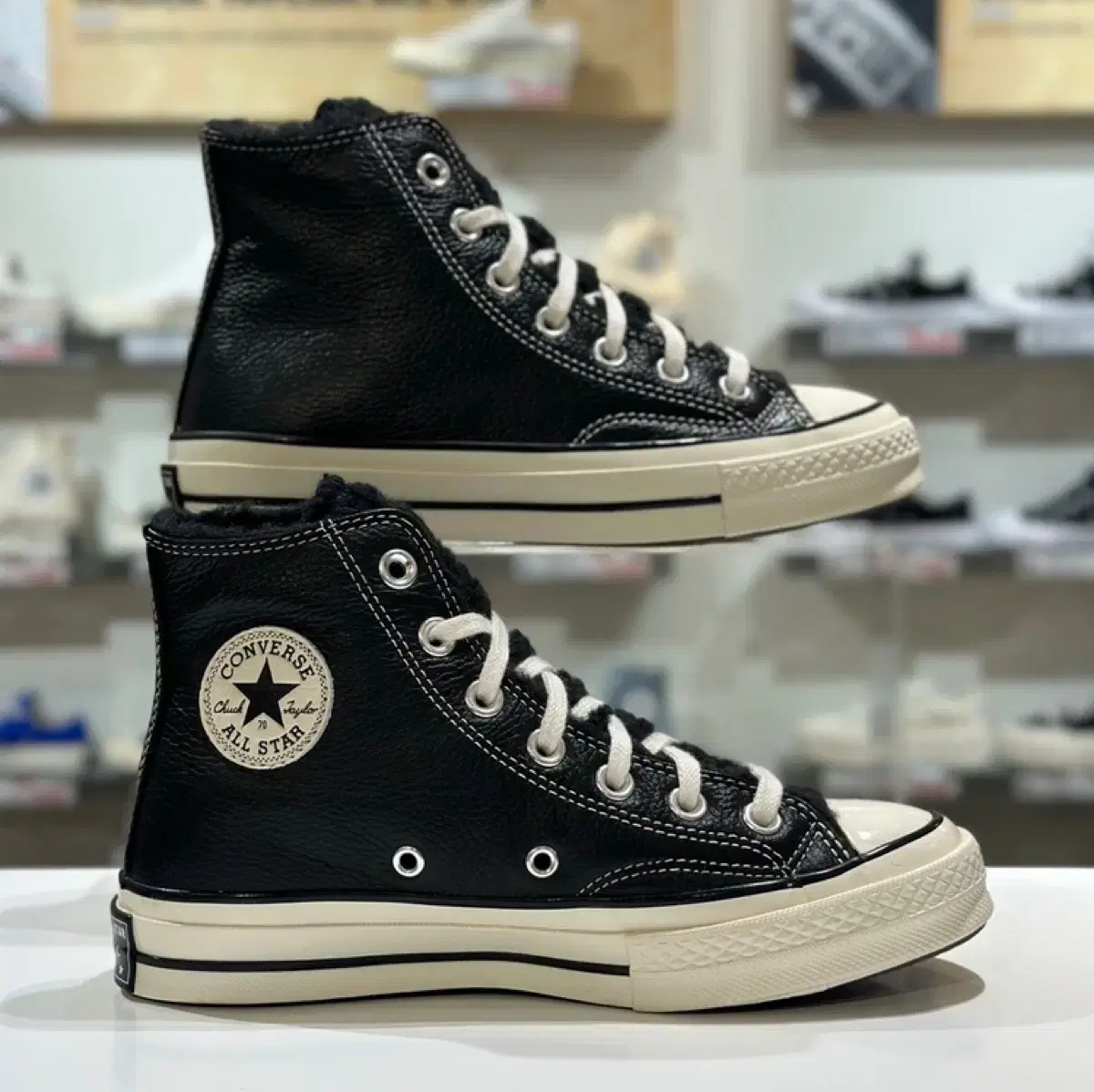 Converse Chuck 70 High Leather Black (275)