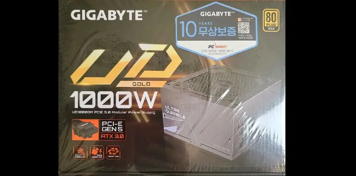 GIGABYTE 1000W 80PLUS GOL 신품파워