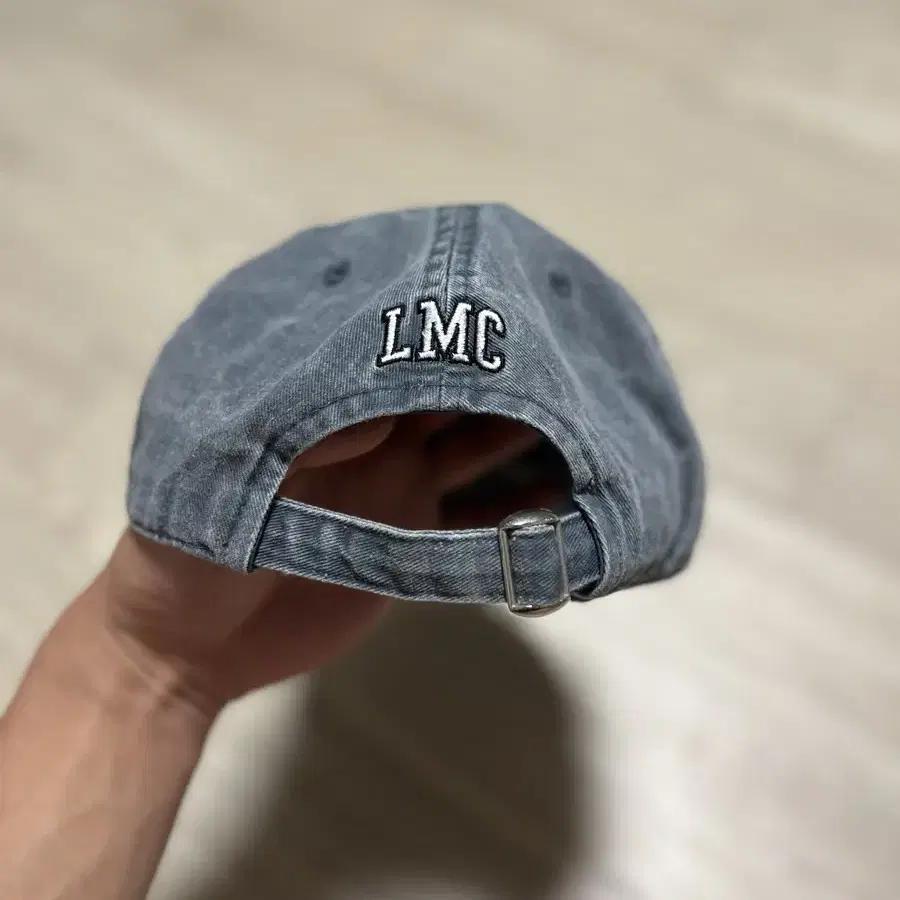 LMC washed two tone 6 panel cap