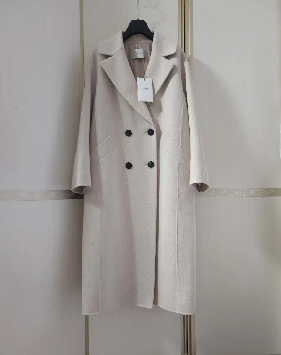 Hansom RatBytey Rat cashmere blend double coat handmade in Italy.New