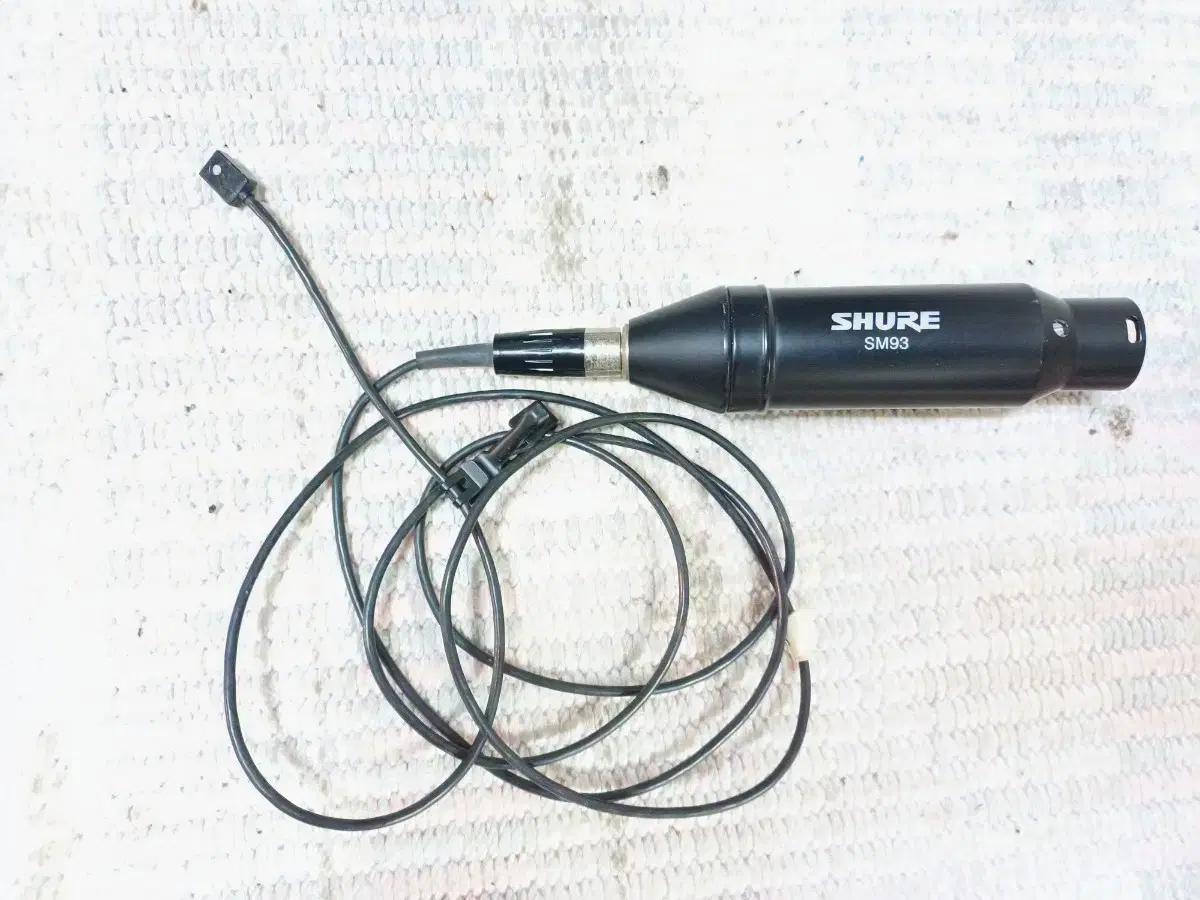 SHURE SM93 콘덴서 핀 마이크 ..