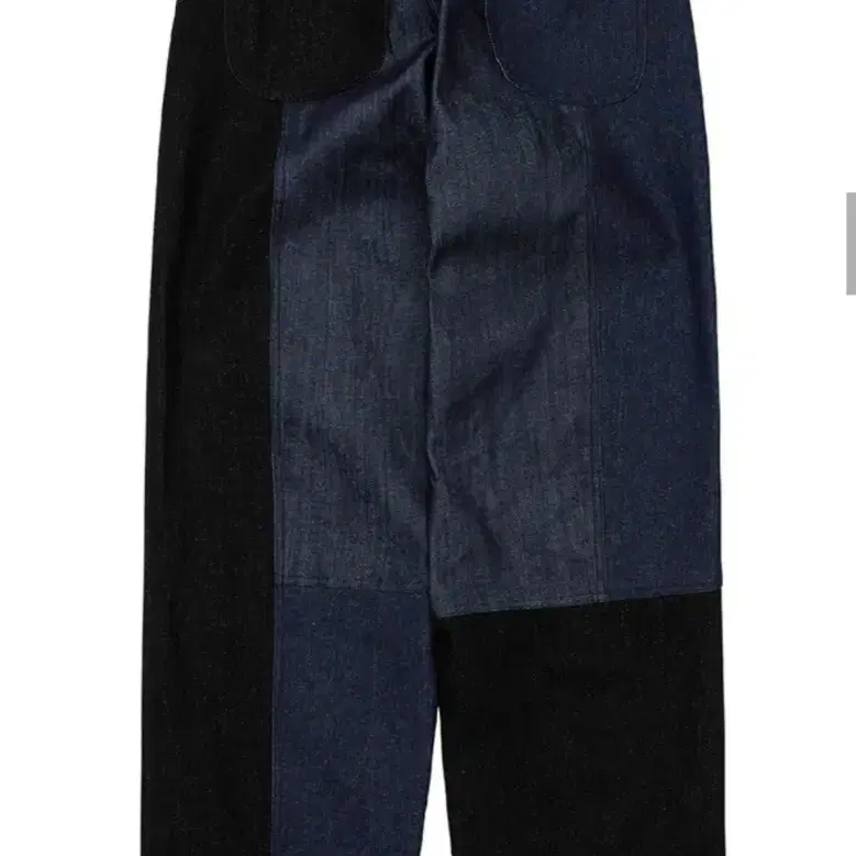 Denim Mixed Pants [NAVY]