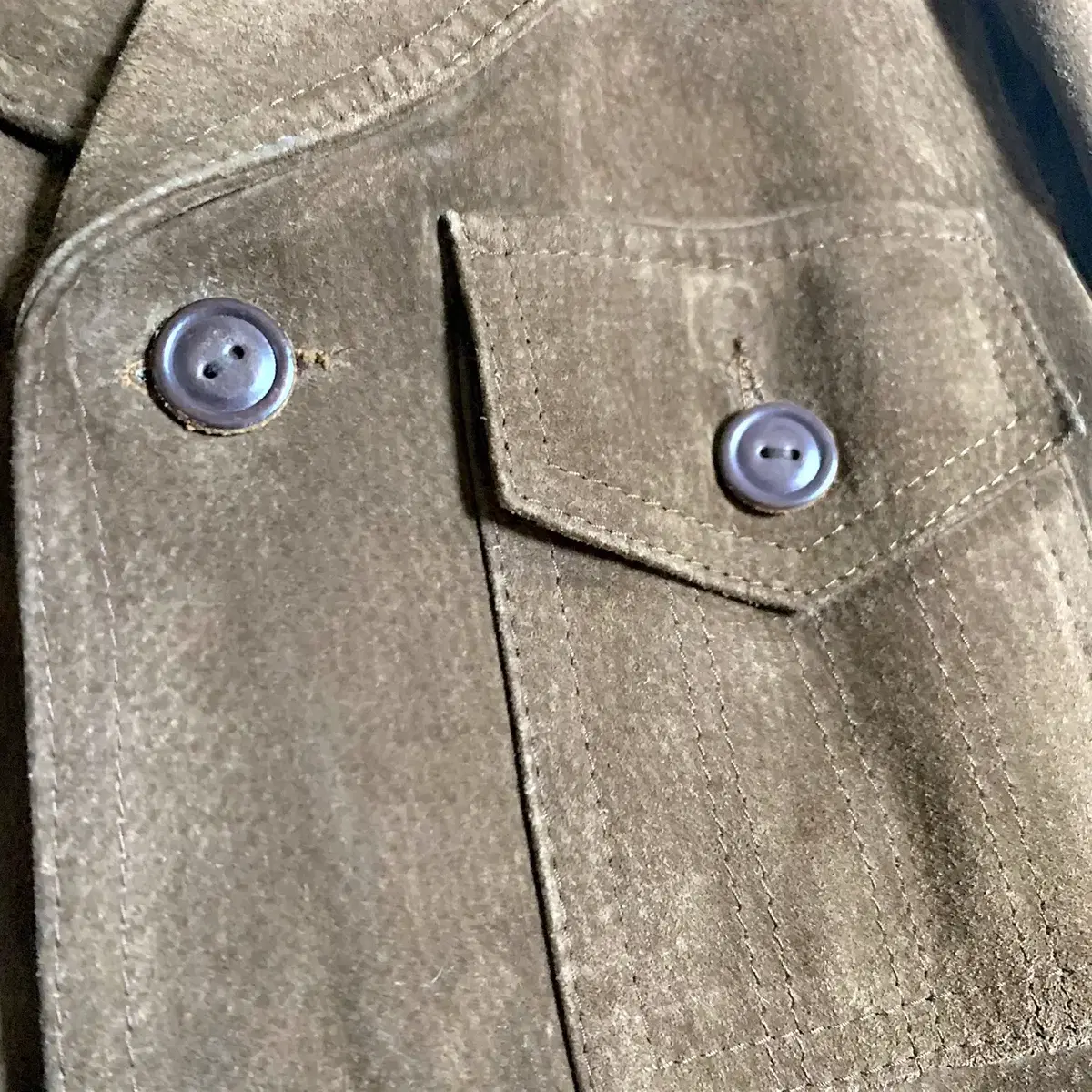 [S~M] 70s JCPenney seude belted jacket