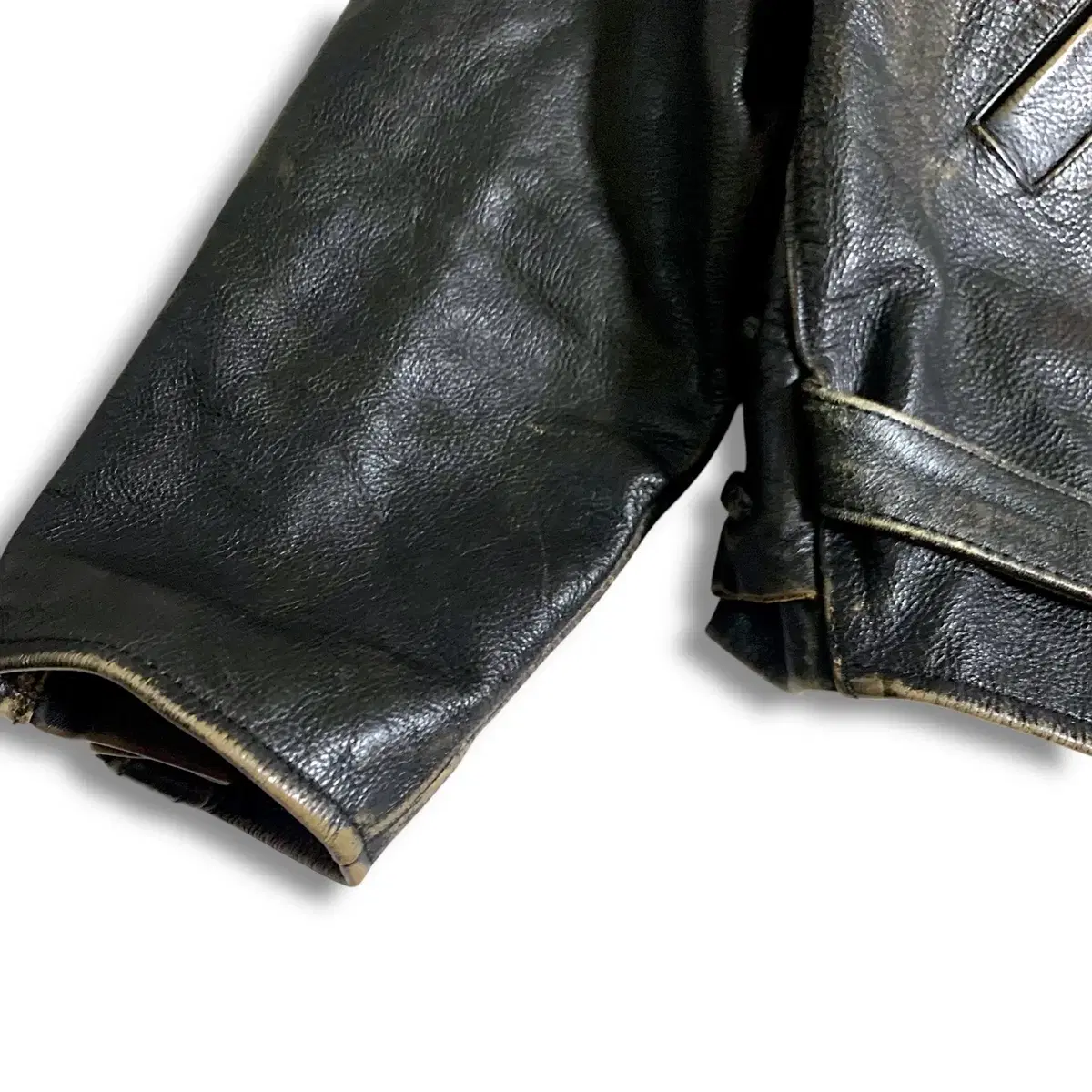 XL~] 80s Motorbike leather jacket