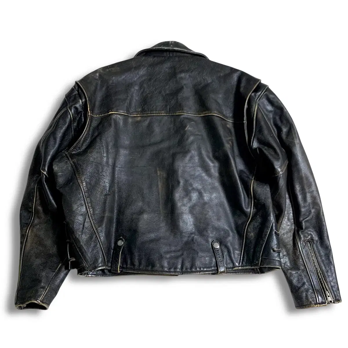 XL~] 80s Motorbike leather jacket