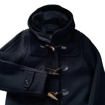 잉글랜드제 FIDELITY 피델리티 울 더플 코트 F 네이비