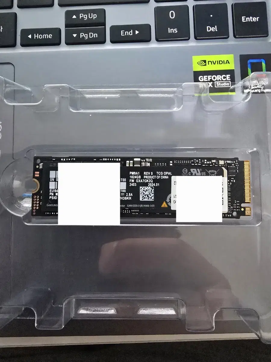 삼성 NVMe SSD PM9A1 1TB(갤럭시북4 울트라 탑재)