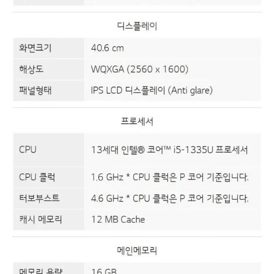 LG gram 16(16z90RU-GAOWK)