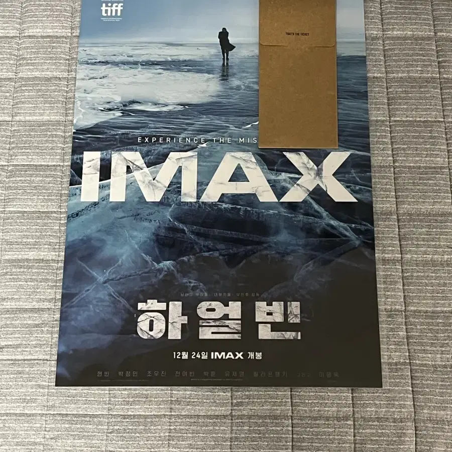 하얼빈 imax 포스터 + ttt