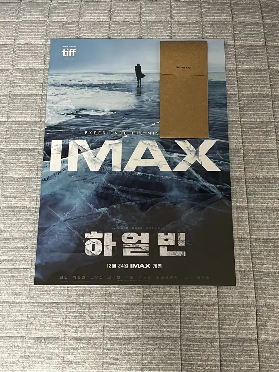 하얼빈 imax 포스터 + ttt