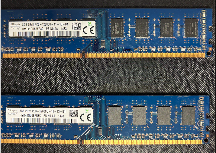 (RAM) SK hynix DDR3-12800U 8GB