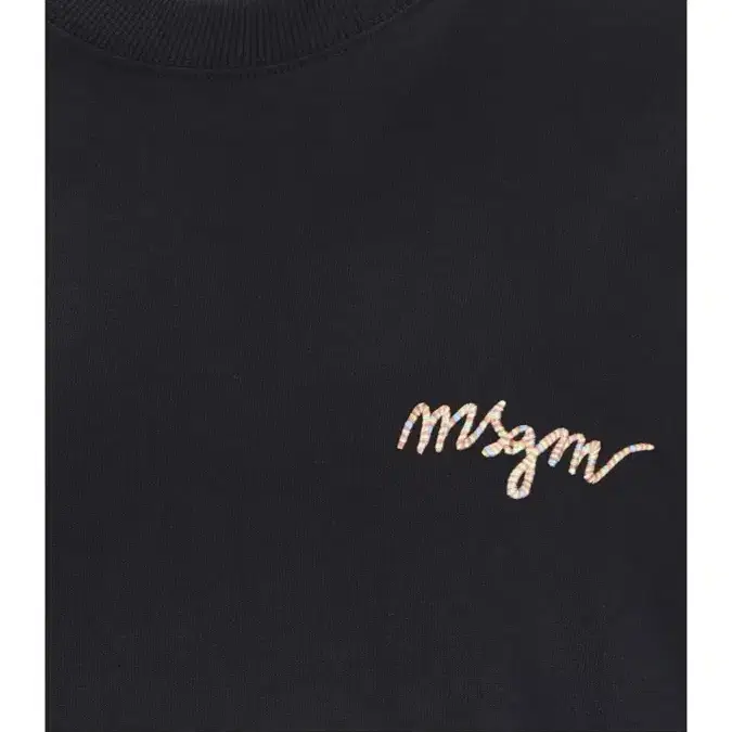 정품 ) Msgm 맨투맨티 (화이트 / 블랙 - 거의 새상품)