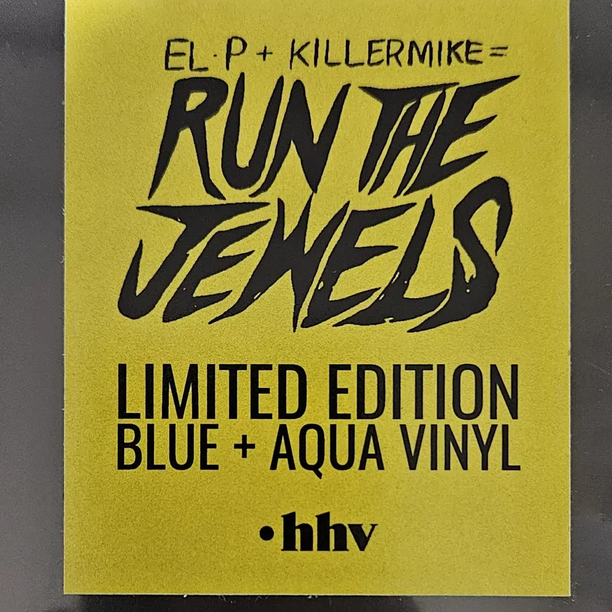 Run The Jewels - 1,2,3,4집 컬러 바이닐 LP 일괄