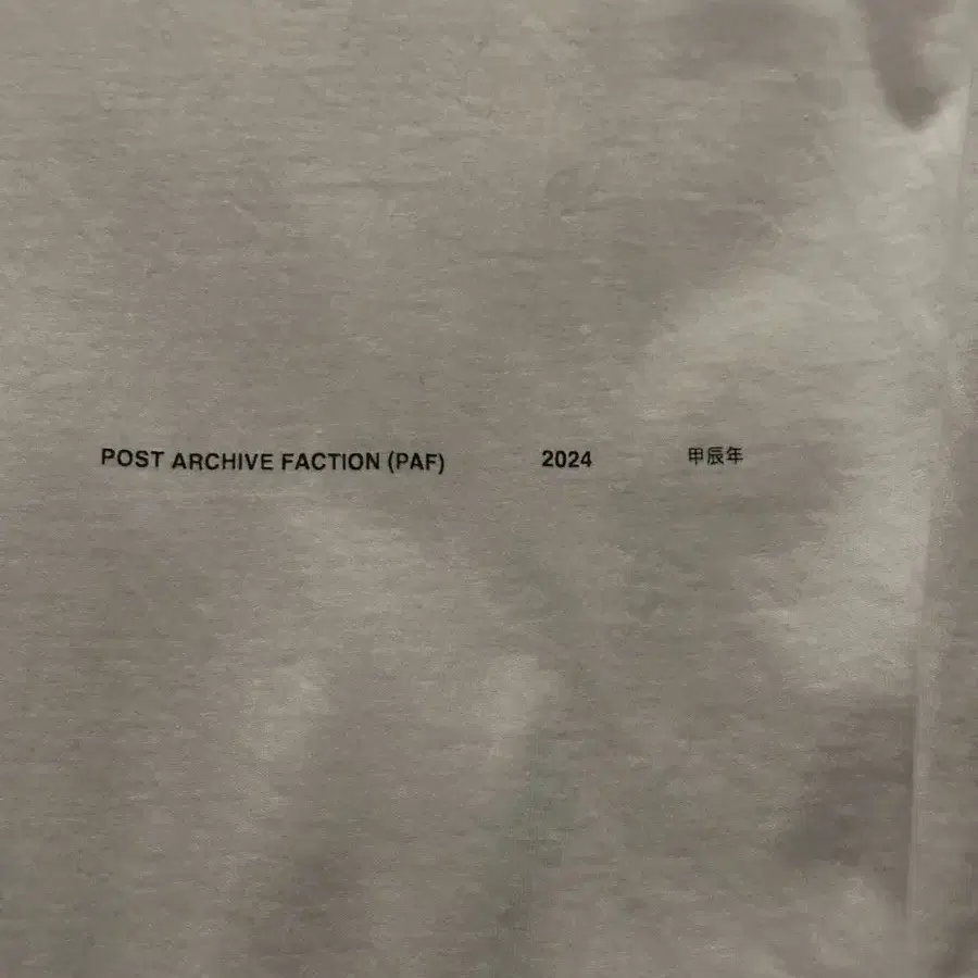 M) Post Archive Faction 갑진년 Longsleeve