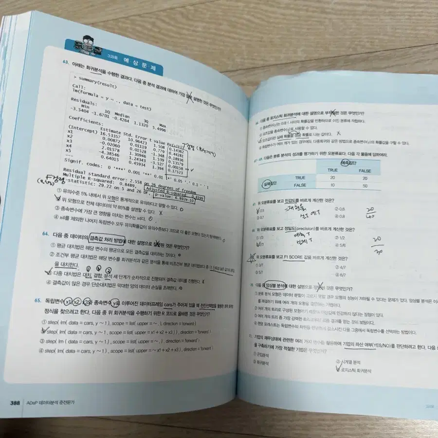 adsp 이지패스 데이터분석 전문가 2024 미어캣책