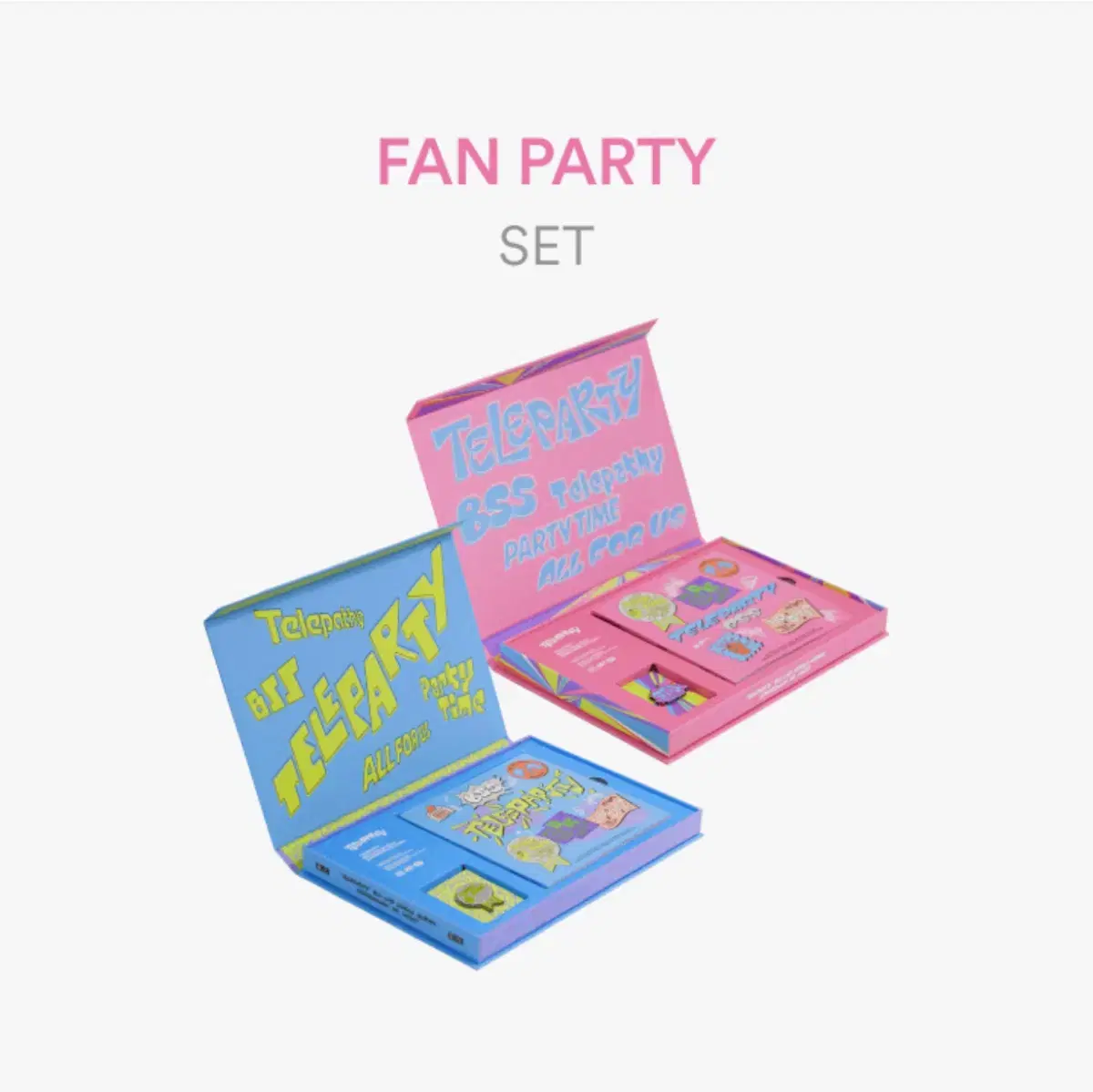 Bu Seoksoon 2nd Single Album 'TELEPARTY' sealed wts