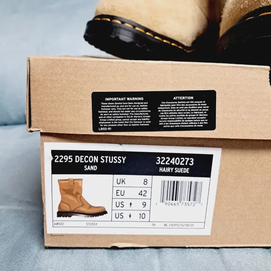 Dr. Martens x Stussy 2295 Decon Sand Hai