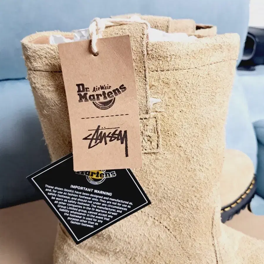 Dr. Martens x Stussy 2295 Decon Sand Hai