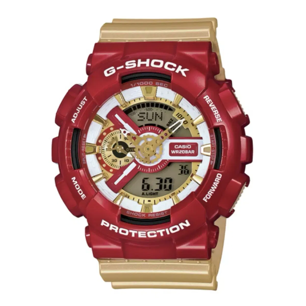 지샥 빅페이스 (G-SHOCK GA-110) 아이언맨 한정판 팝니다