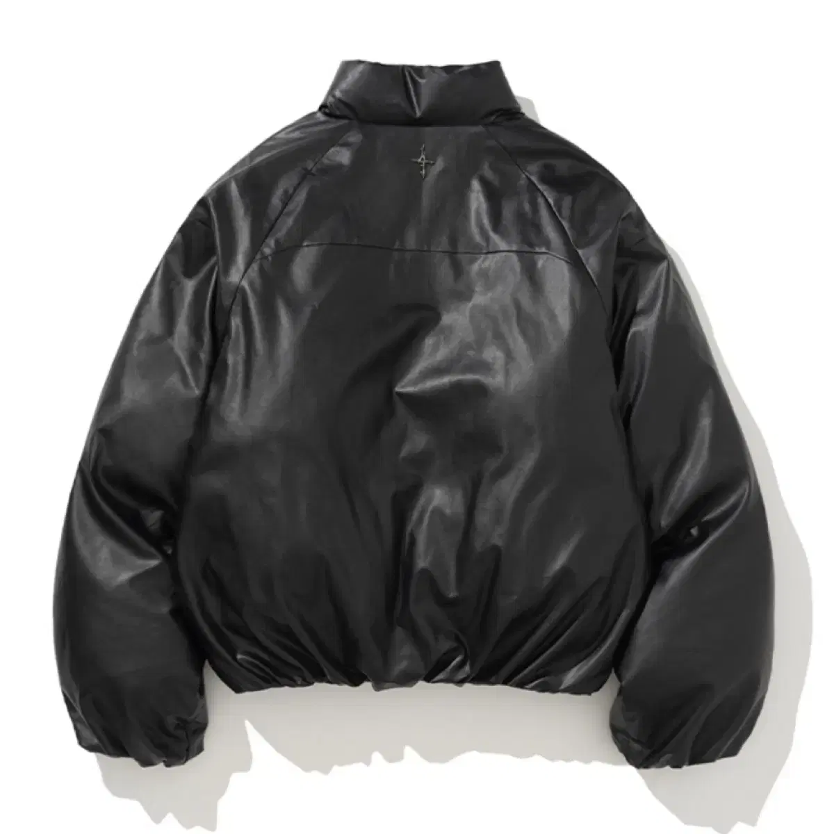 낫포너드 Leather Incision Puffer Jacket