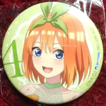 5등분의 신부 블루레이 애니메이트 혜택 캔뱃지 나카노 시바