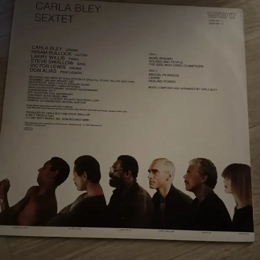 Carla Bley Sextet Lp