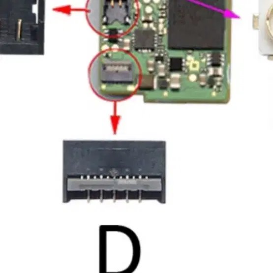 닌텐도 스위치 조이콘 메인보드 하우징 키캡 조이스틱 수리용 부품용