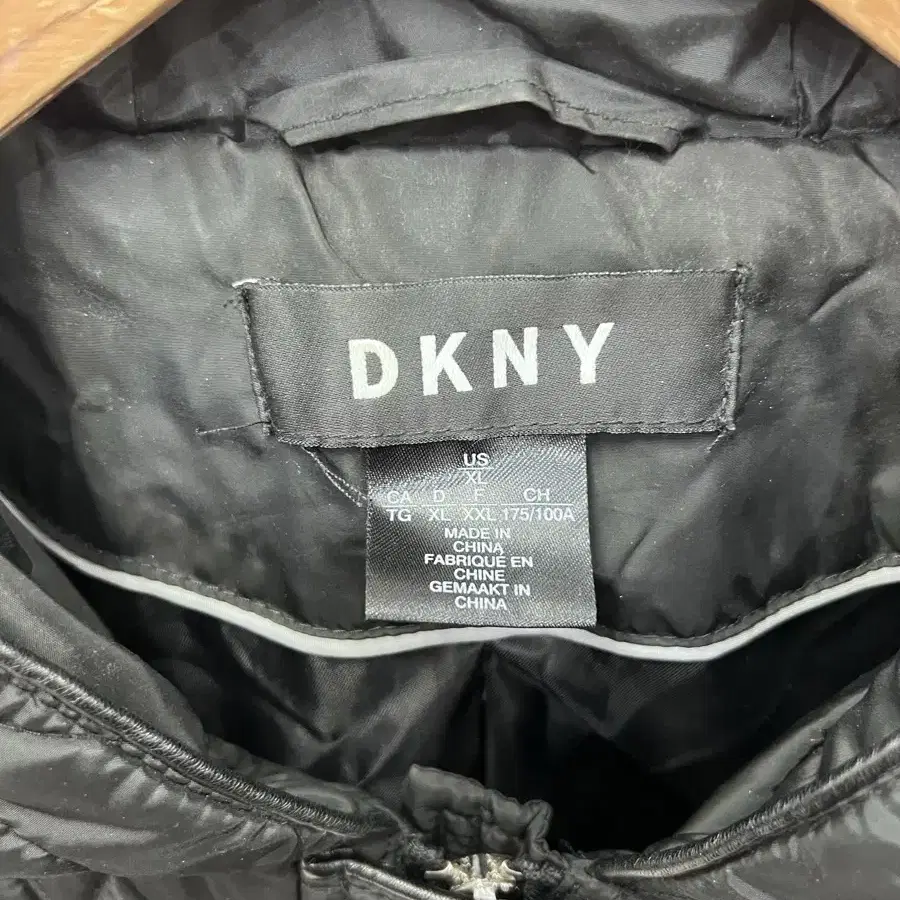 정품) DKNY 남성 퀄팅패딩 XL