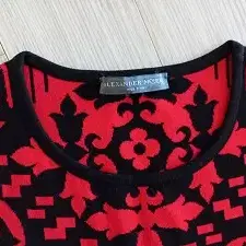 알렉산더 맥퀸(Alexander McQueen) 다마스크 자카드 원피스