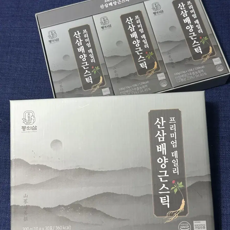 <새상품> 동의삼 프리미엄 데일리 산삼 배양근 스틱