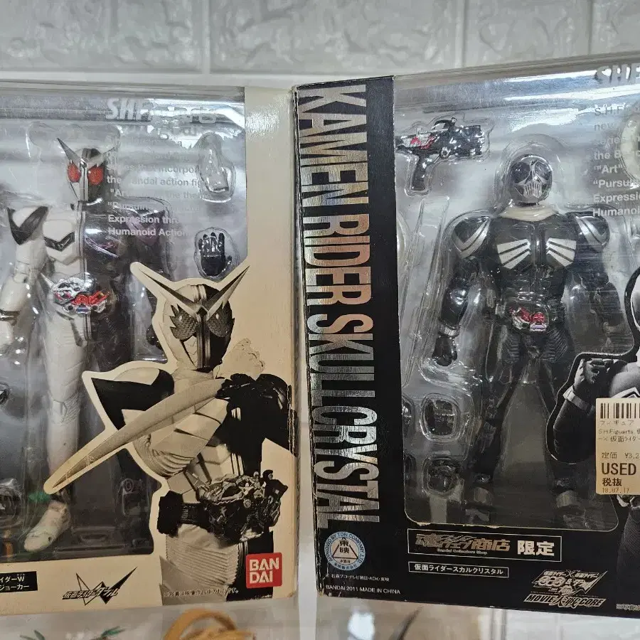 shf 가면라이더 스컬+팡조커 싸게 팝니다