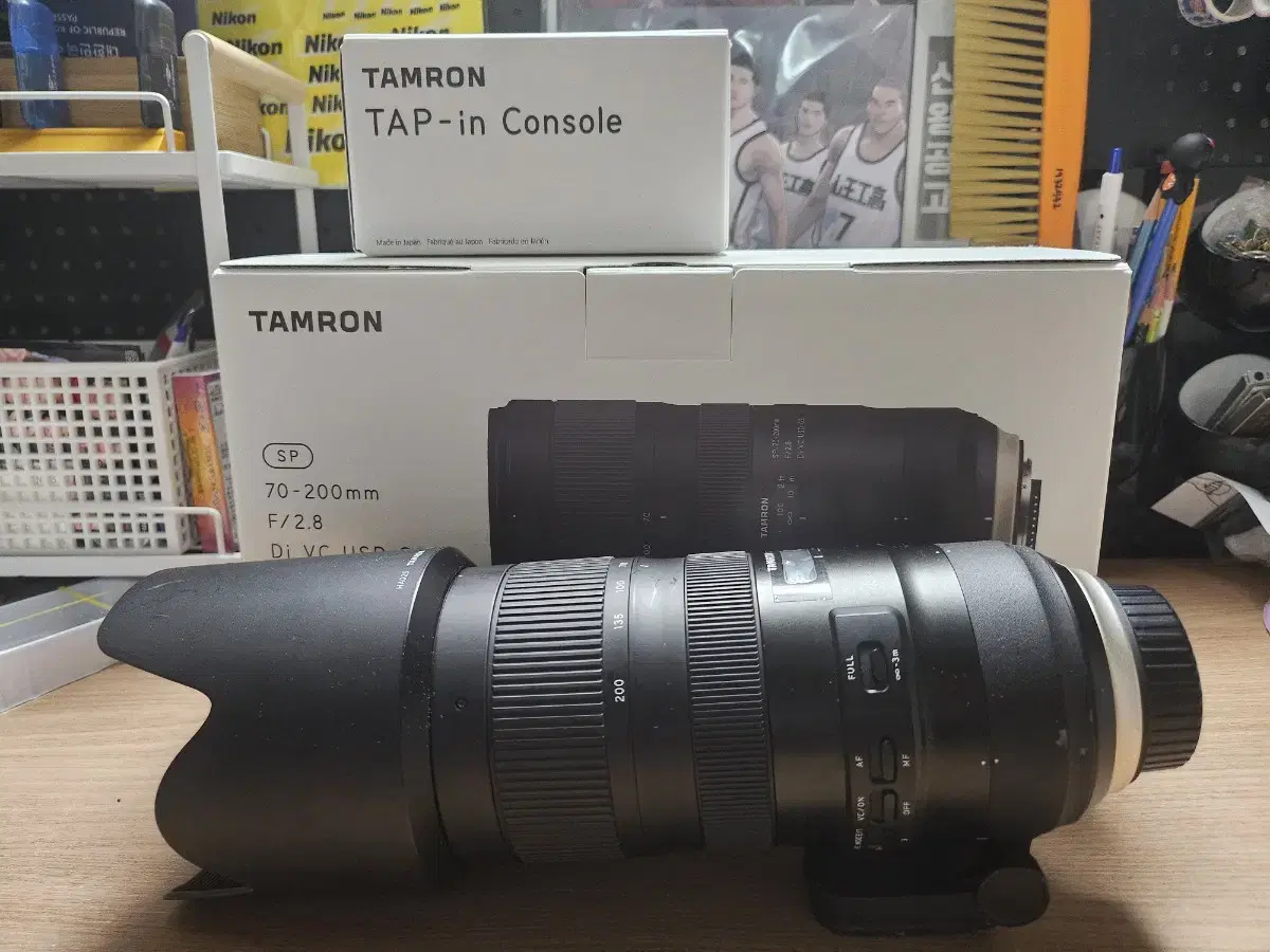 탐론 70-200g2 니콘용 팝니다(탭인콘솔포함, 풀박스)