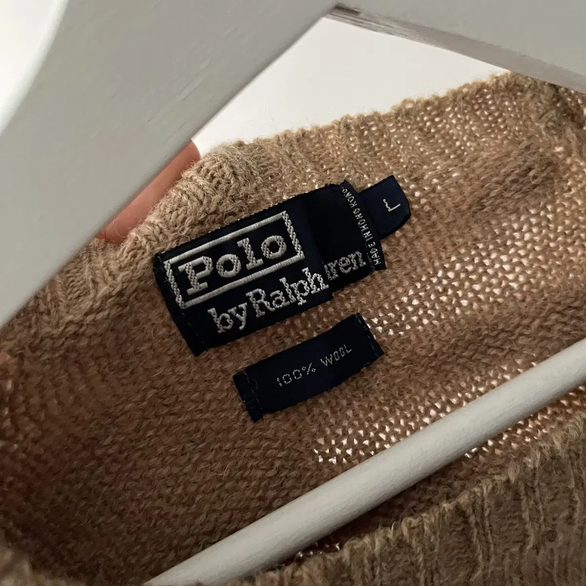 POLO RALPH LAUREN 90's wool 100% knit