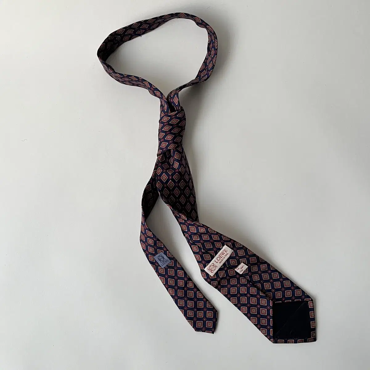 LOEWE silk 100% Tie