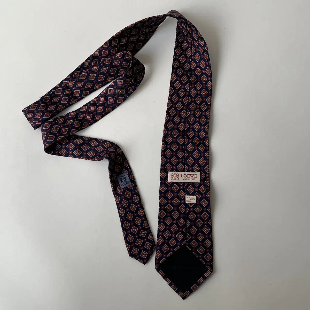 LOEWE silk 100% Tie