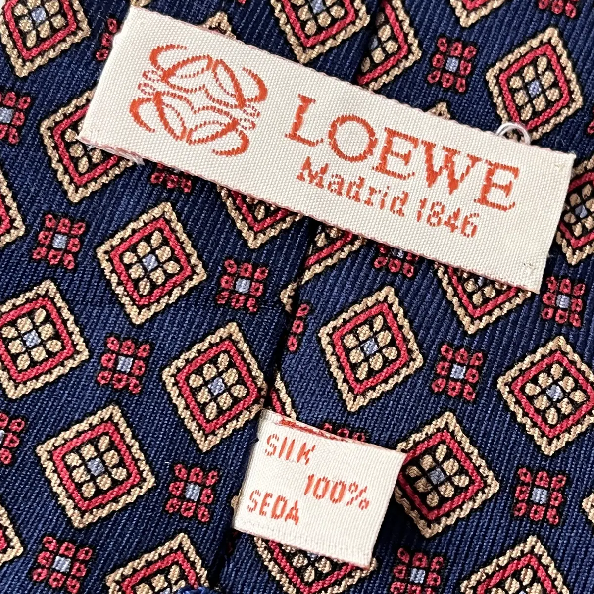 LOEWE silk 100% Tie