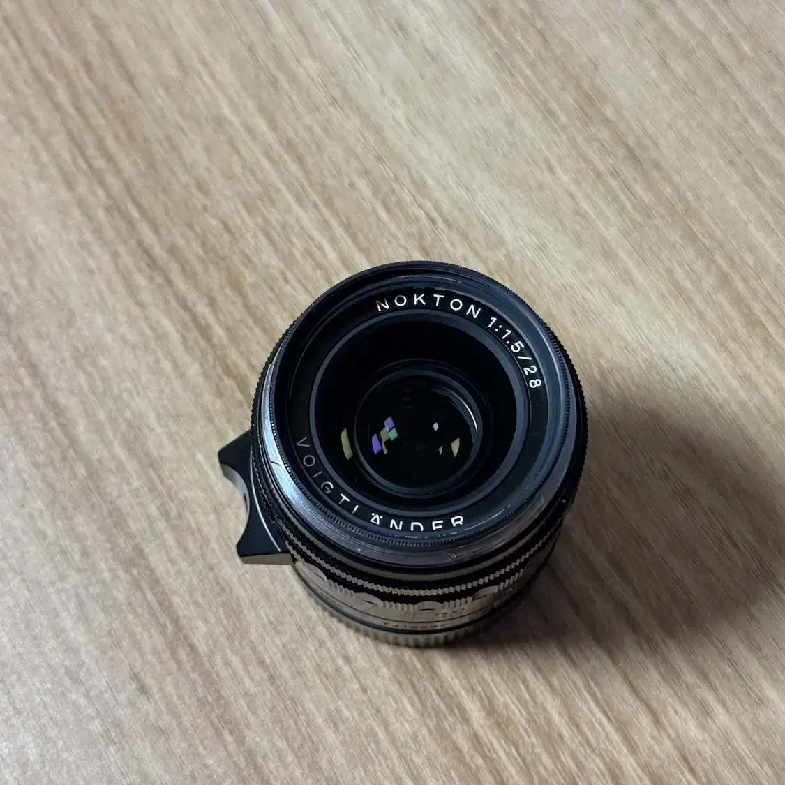 보이그랜더 녹턴 빈티지 라인 28mm F1.5 Type II 블랙 페인트