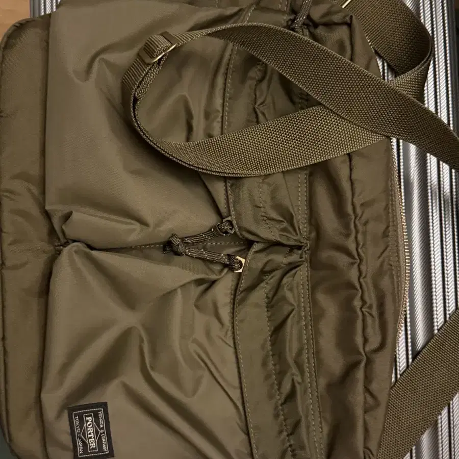 [포터] [L] PORTER FORCE shoulder bag KHAKI