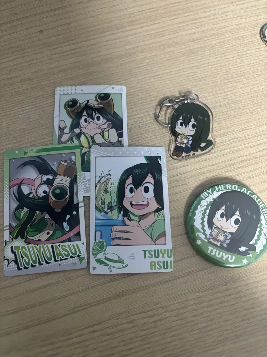 Nahia Frog Tsuyu Can Badge acrylic Keyring