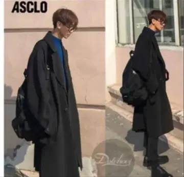 ASCLO 에주크로 오버핏 코트
