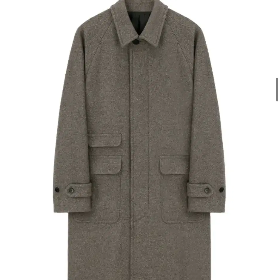 [아트이프액츠] [L] Balmacaan Coat_ Twill Brown