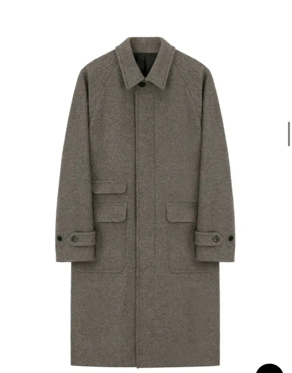 [아트이프액츠] [L] Balmacaan Coat_ Twill Brown