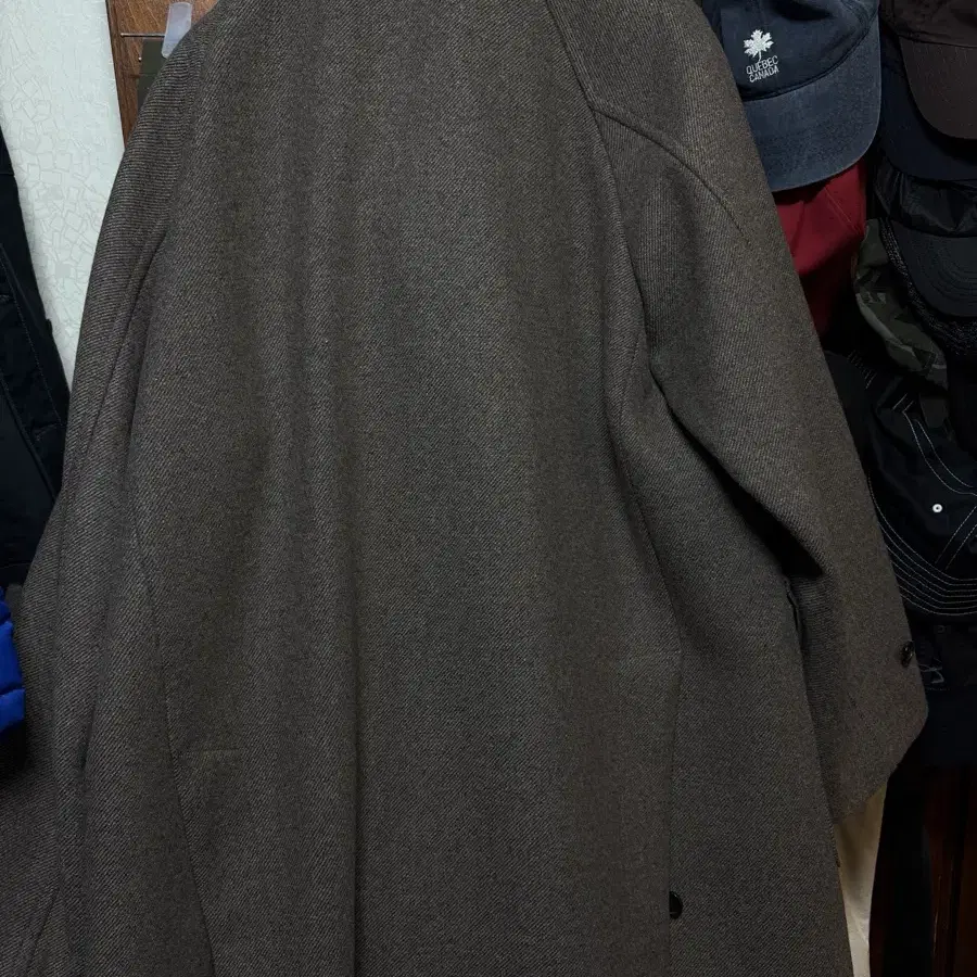 [아트이프액츠] [L] Balmacaan Coat_ Twill Brown