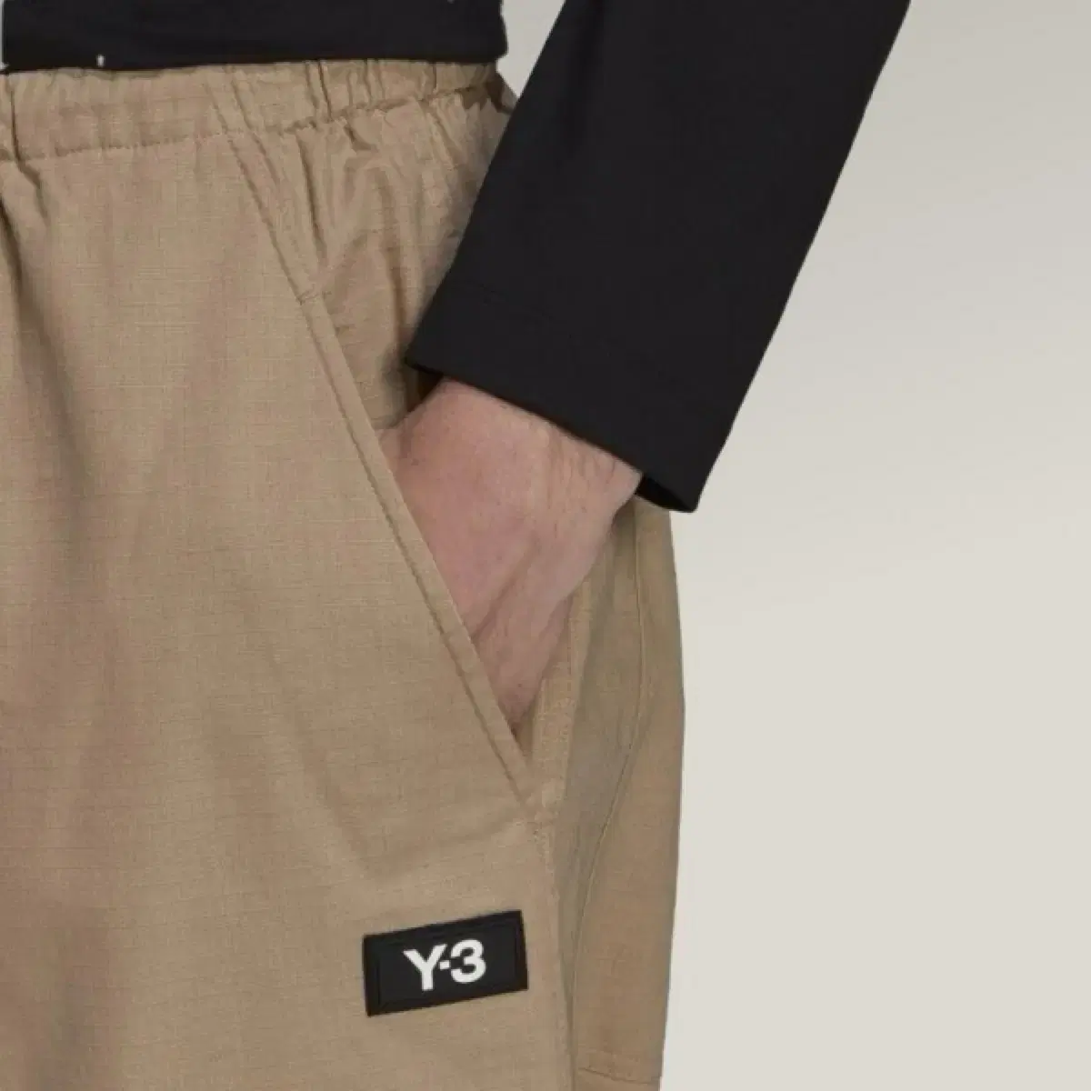 Y-3 요지야마모토 베이지 와이드팬츠 XS,S