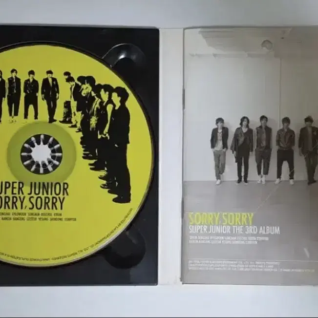 슈퍼주니어 3집 앨범 시디 CD 슈퍼 주니어