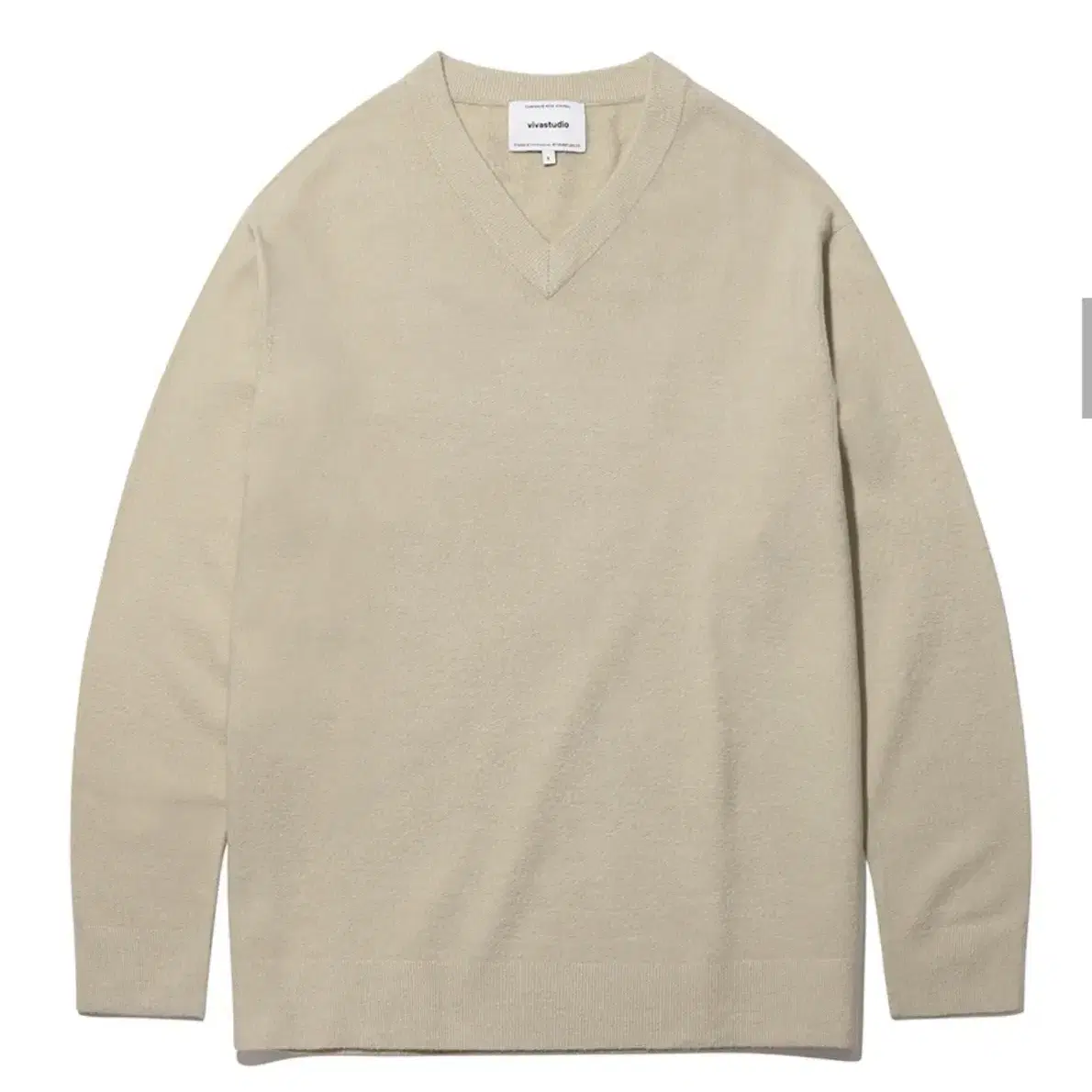 비바스튜디오 V-NECK KNIT KS [IVORY/M]