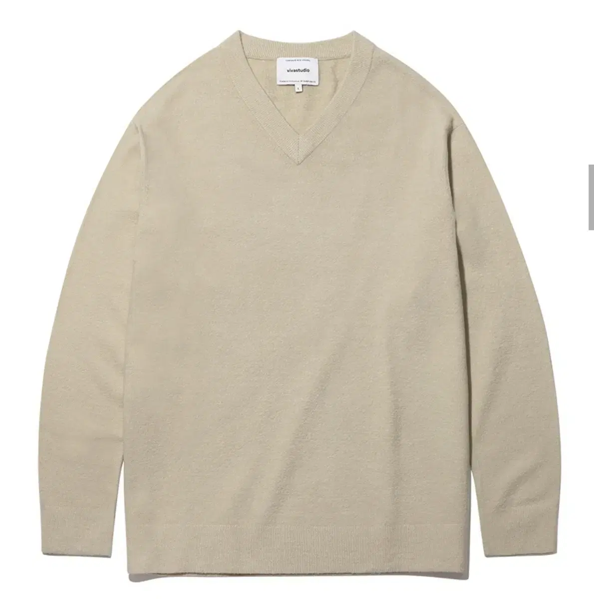 비바스튜디오 V-NECK KNIT KS [IVORY/M]